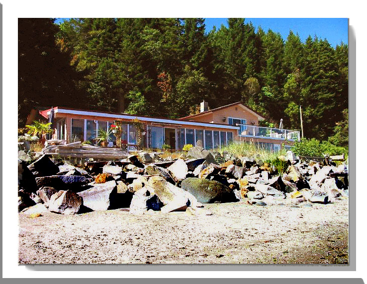 Das Meer beginnt vor Ihrer T&uuml;r. Fr&uuml;hst&uuml;ckgasthaus, Fr&uuml;hst&uuml;ckspension, Ferienwohnungen Vancouver Island